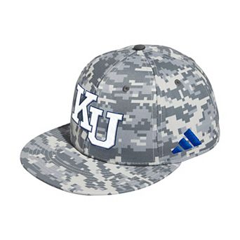 Men's��adidas Camo Kansas Jayhawks On-Field Fitted Baseball Hat