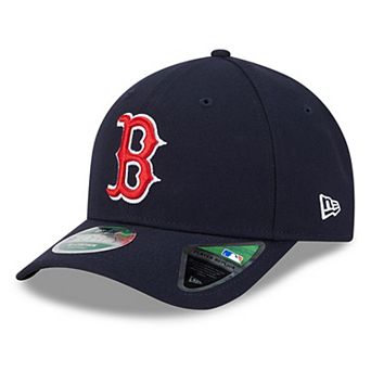 Men's New Era Navy Boston Red Sox Player Replica 9FORTY Adjustable Hat