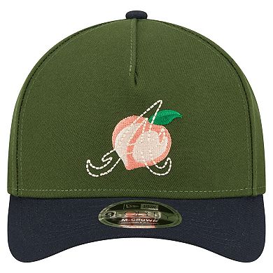 Men's New Era Dark Green Atlanta Braves City Feature 9FORTY A-Frame Adjustable Hat