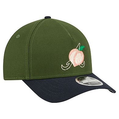 Men's New Era Dark Green Atlanta Braves City Feature 9FORTY A-Frame Adjustable Hat