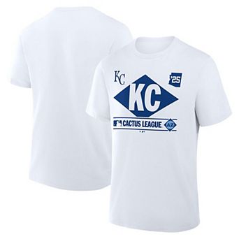 Men's Fanatics White Kansas City Royals 2025 Spring Training Cactus League True Icon T-Shirt