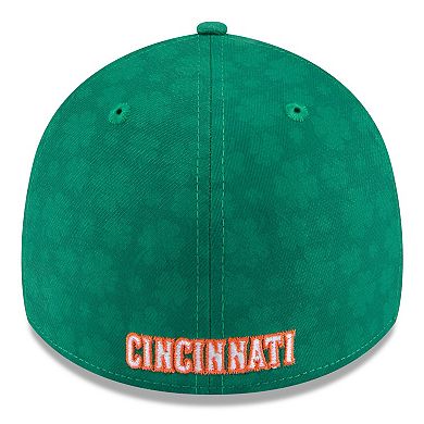 Men's New Era Kelly Green Cincinnati Reds St. Patrick's Day 39THIRTY Flex Hat