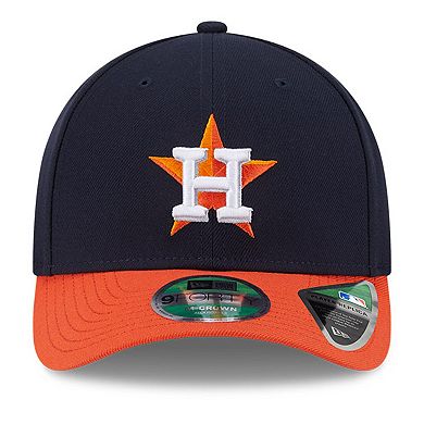 Men's New Era Navy Houston Astros Player Replica 9FORTY Adjustable Hat