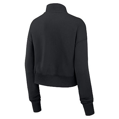 売れ筋商品|||ナイキ カットソー トップス レディース Women's Black Cincinnati Bengals Rewind Phoenix Half-Zip Sweatshirt Black Women's Nike Black Cincinnati Bengals Rewind Phoenix Half