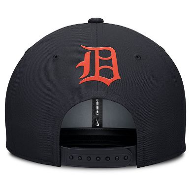 Men's Nike Gray/Navy Detroit Tigers Pro Performance Snapback Hat