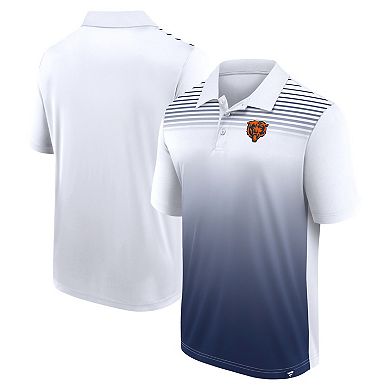 Men's White/Navy Chicago Bears Sandlot Game Polo