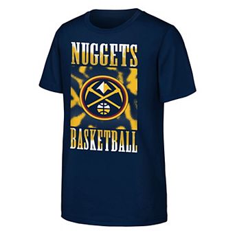 Youth Navy Denver Nuggets Garage Hero T-Shirt