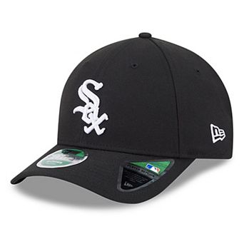 Men's New Era Black Chicago White Sox Player Replica 9FORTY Adjustable Hat