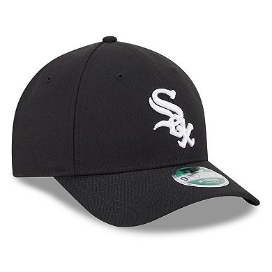 Men's New Era Black Chicago White Sox Player Replica 9FORTY Adjustable Hat