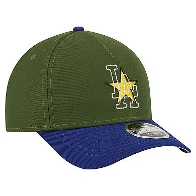 Men's New Era Dark Green Los Angeles Dodgers City Feature 9FORTY A-Frame Adjustable Hat