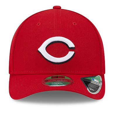 Men's New Era Red Cincinnati Reds Player Replica 9FORTY Adjustable Hat