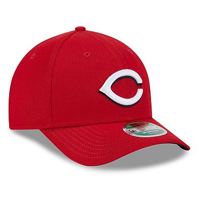 Men's New Era Red Cincinnati Reds Player Replica 9FORTY Adjustable Hat