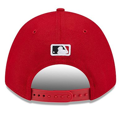 Men's New Era Red Cincinnati Reds Player Replica 9FORTY Adjustable Hat