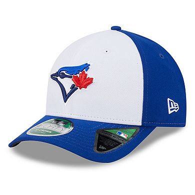 Men's New Era White Toronto Blue Jays Player Replica 9FORTY Adjustable Hat