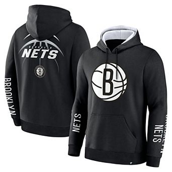 Men's Fanatics Black Brooklyn Nets Legacy Guard Pullover Hoodie