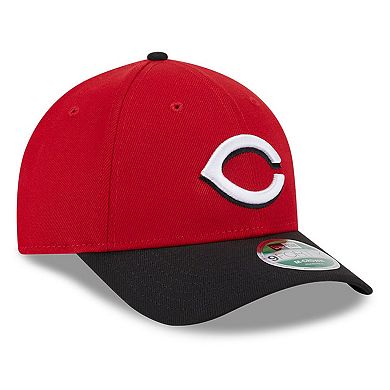 Men's New Era Red Cincinnati Reds Player Replica 9FORTY Adjustable Hat