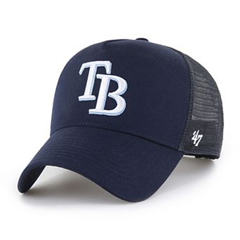 Men's '47 Navy Tampa Bay Rays Ballpark Offside Adjustable Trucker Hat