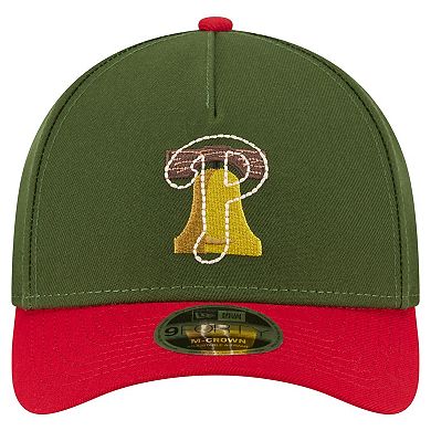 Men's New Era Dark Green Philadelphia Phillies City Feature 9FORTY A-Frame Adjustable Hat