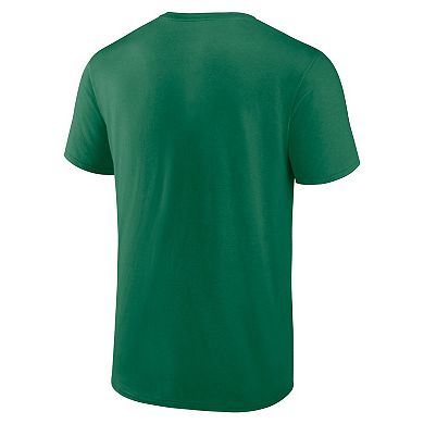 Men's Fanatics Kelly Green Detroit Tigers Celtic Luck T-Shirt