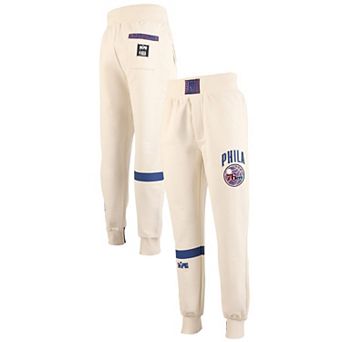 Men's NBA x Two Hype Cream Philadelphia 76ers Culture & Hoops Collection Premium Jogger Pants