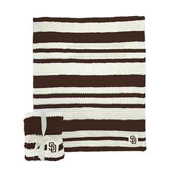 "San Diego Padres 50"" x 60"" Cable-Knit Throw Blanket"