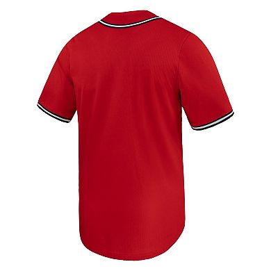 Men's Nike Red Ole Miss Rebels Limited Baseball Jersey