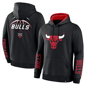 Men's Fanatics Black Chicago Bulls Legacy Guard Pullover Hoodie