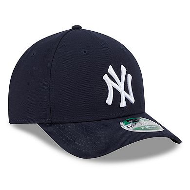 Men's New Era Navy New York Yankees Player Replica 9FORTY Adjustable Hat