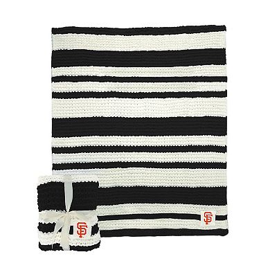 "San Francisco Giants 50"" x 60"" Cable-Knit Throw Blanket"