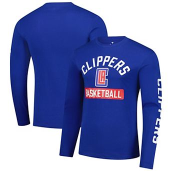 Men's Fanatics Royal LA Clippers Long Sleeve T-Shirt