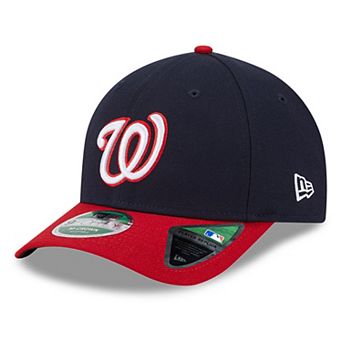Men's New Era Navy Washington Nationals Player Replica 9FORTY Adjustable Hat