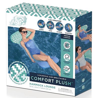 Bestway H2OGO! Comfort Plush Hammock Beach Lounge Float