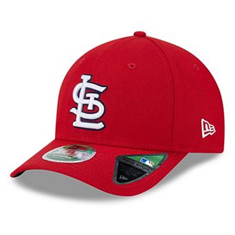 Men's New Era Red St. Louis Cardinals Player Replica 9FORTY Adjustable Hat