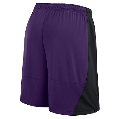 Men's Fanatics Purple Baltimore Ravens No Defense Shorts