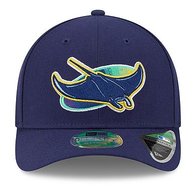 Men's New Era Navy Tampa Bay Rays Player Replica 9FORTY Adjustable Hat
