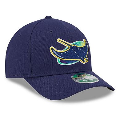Men's New Era Navy Tampa Bay Rays Player Replica 9FORTY Adjustable Hat