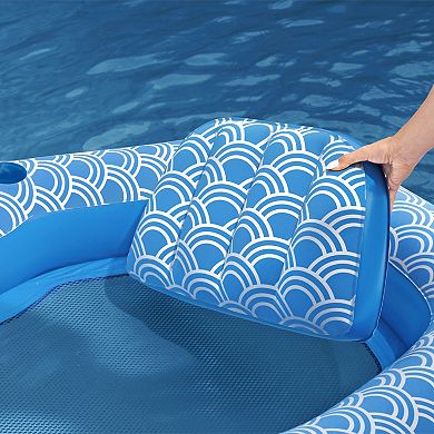 Bestway H2OGO! 70' x 46' Comfort Plush Lounge Pool Float