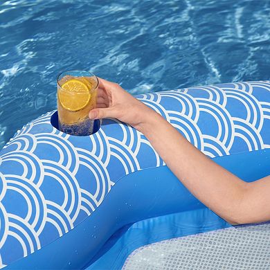 Bestway H2OGO! 70' x 46' Comfort Plush Lounge Pool Float