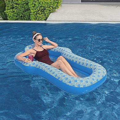 Bestway H2OGO! 70' x 46' Comfort Plush Lounge Pool Float