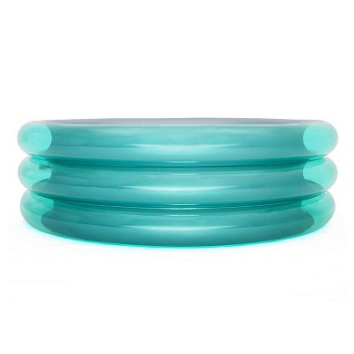 Bestway H2OGO! Big Metallic 3-Ring 5'7” Diameter Inflatable Play Pool
