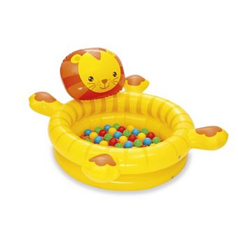 Bestway Up In & Over 44 x 39 x 24 Inch Lion Ball Pit