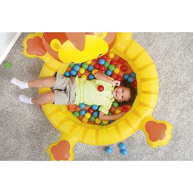 Bestway Up In & Over 44 x 39 x 24 Inch Lion Ball Pit