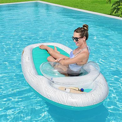 Bestway H2OGO! 7'1" x 46" Vacation Yacht Lounge Pool Float