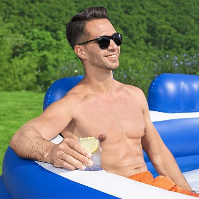 Bestway H2OGO! Splash Paradise 7'7" x 7'2" x 31" Inflatable Family Pool