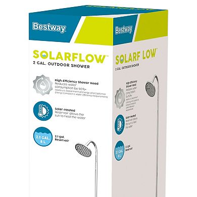 Bestway SolarFlow Outdoor Shower with Stand & 2.1 gal Reservoir