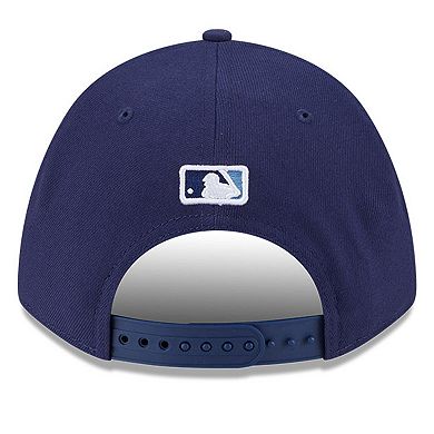 Men's New Era Navy Tampa Bay Rays Player Replica 9FORTY Adjustable Hat