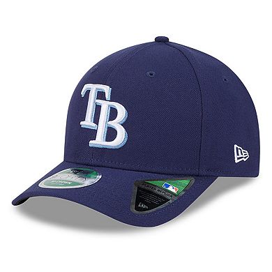 Men's New Era Navy Tampa Bay Rays Player Replica 9FORTY Adjustable Hat