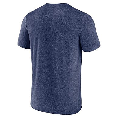 Men's Fanatics Heather Navy Boston Red Sox Fundamentals Shoot For The Sky T-Shirt