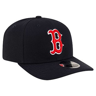Men's New Era Navy Boston Red Sox Player Replica 9SEVENTY Adjustable Hat