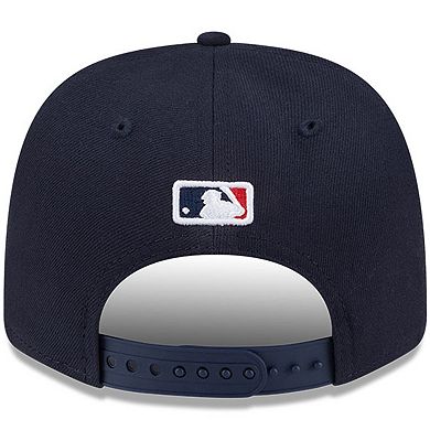 Men's New Era Navy Boston Red Sox Player Replica 9SEVENTY Adjustable Hat